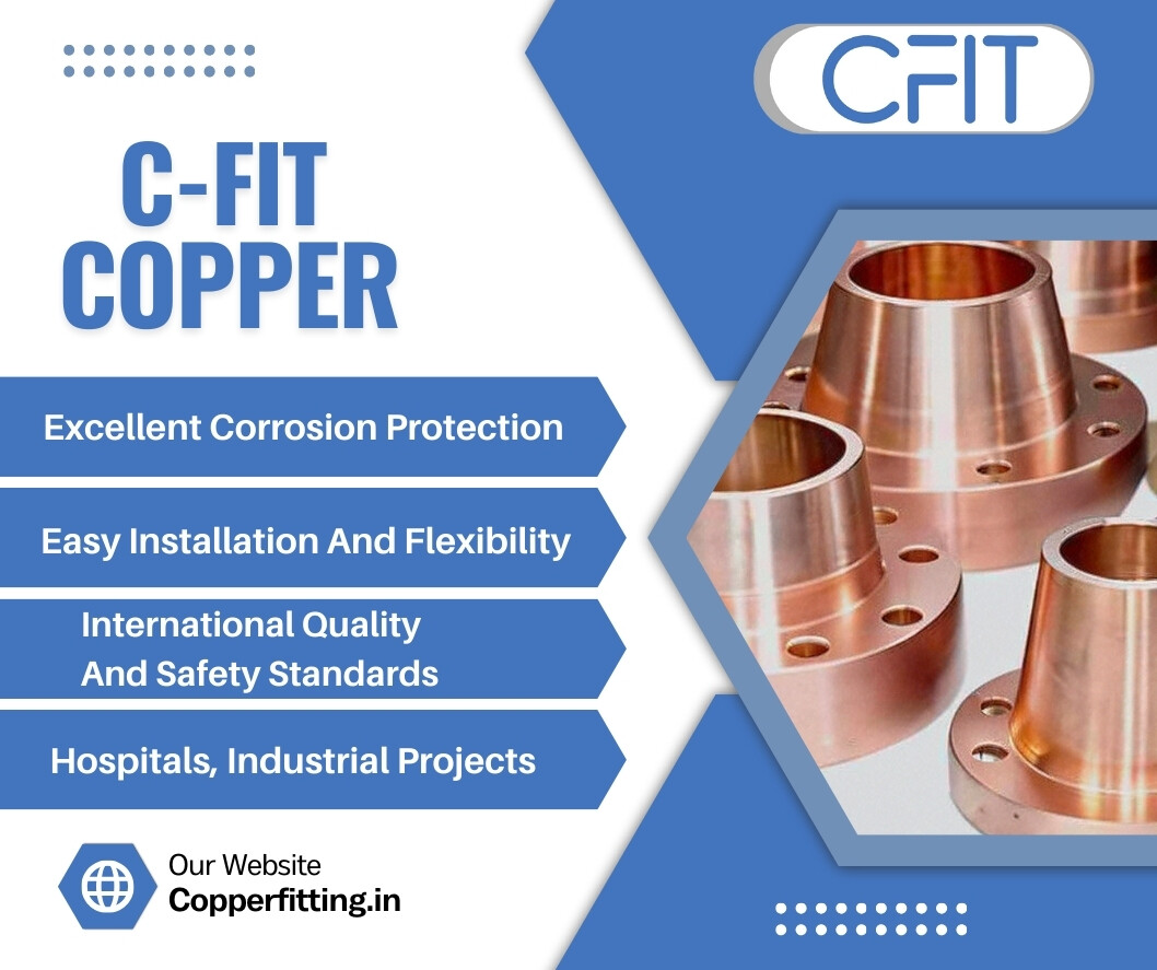 c_fit_copper's tweet image. Reliable, Corrosion-Resistant, and Durable Copper Solutions
C-Fit Copper satisfies customers who need copper pipes as well as PVC coated copper pipes, copper pipe fittings, brass fittings and copper flare seals. 

copperfitting.in/copper-flanges…

#CopperFlanges, #CopperFitting, #C-Fit