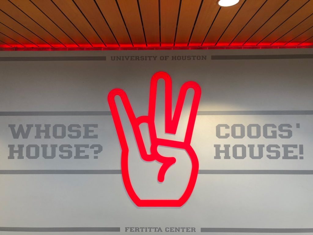 Whose House? Coogs House. Bye