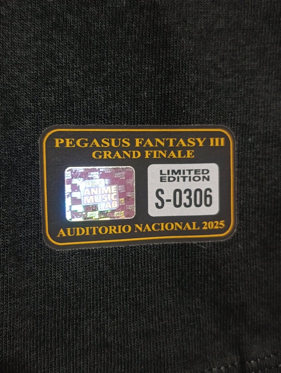 Blumen_Moonage's tweet image. Mi playera del Pegasus Fantasy III
fue la S-0306 #waos
😎