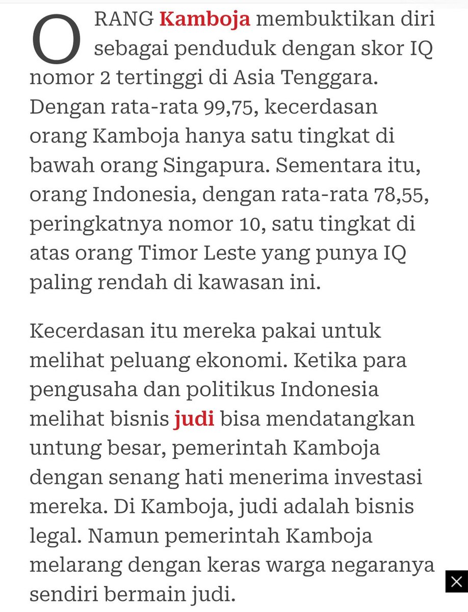 wisnu_prasetya's tweet photo. Suka cara Tempo membuka editorial edisi judi online ini. 😆😆 https://t.co/TBUbPzGXbD