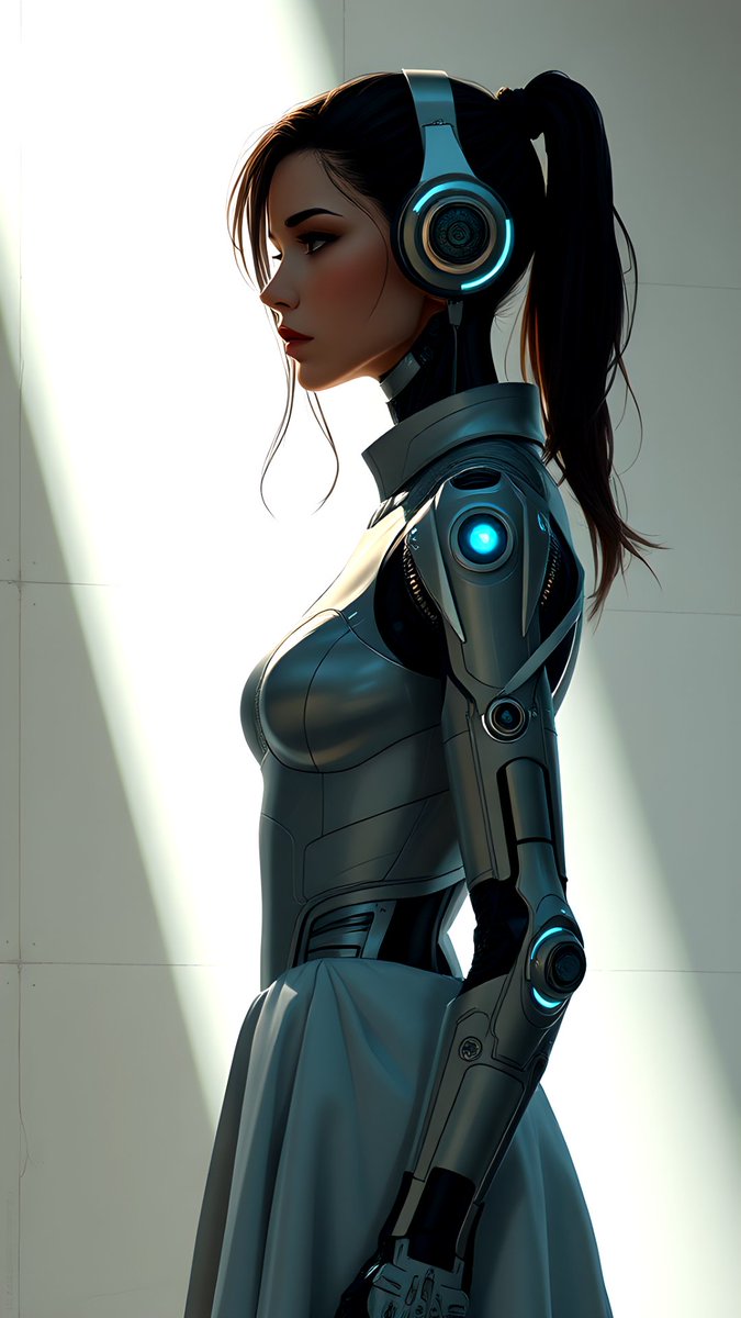 a5roseb's tweet photo. In the silence of circuitry, she listens. The future isn’t coming—it’s already here.
#Cyberpunk #FuturisticFashion #AIStyle #TechGoddess #SciFiAesthetic #RoboticElegance #NeonGlow #SyntheticBeauty #FutureNow #DigitalMuse https://t.co/B2ypkWJ0Au