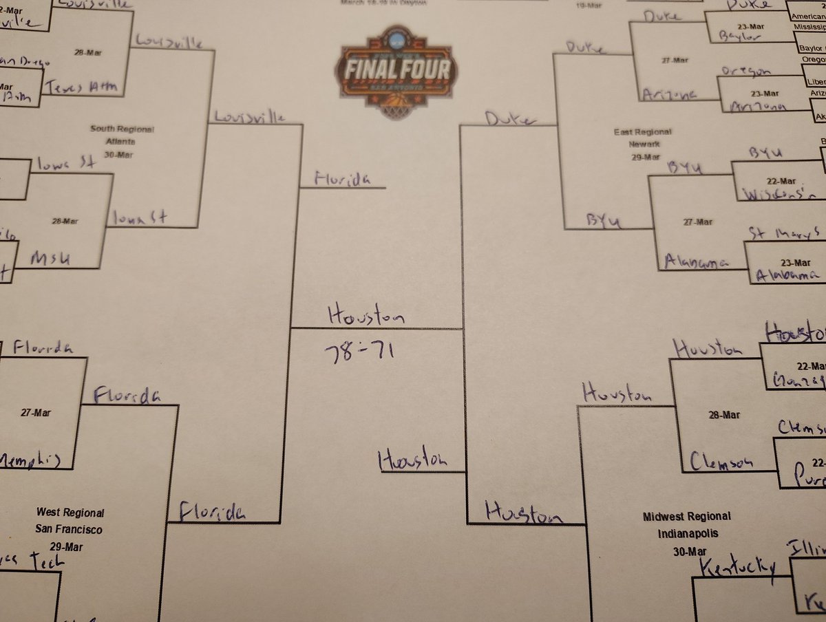 Yeah, massive fumble on L'ville, but I'm taking my victory laps on this pick, thank you very much!!