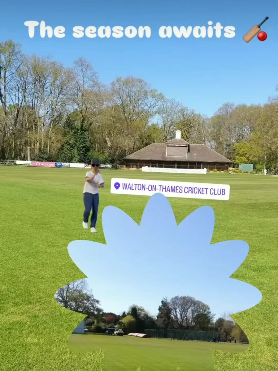 Looking the business thanks to the club and community volunteers 🏏