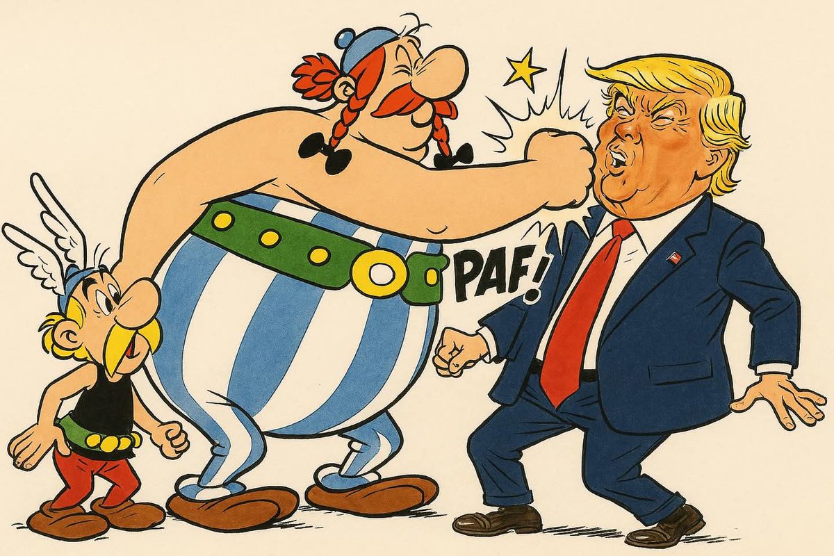 Was meint #Obelix zu <a href="/realDonaldTrump/">Donald J. Trump</a>'s neuen #Zolltarifen?🤔 👇