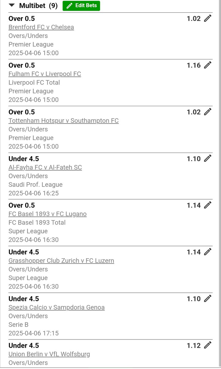 LuckyDoubles's tweet image. ▶️ 2.36 Odds ⚽ Kick off: 15:00 ⚽️

Bet Code: X95F15839
