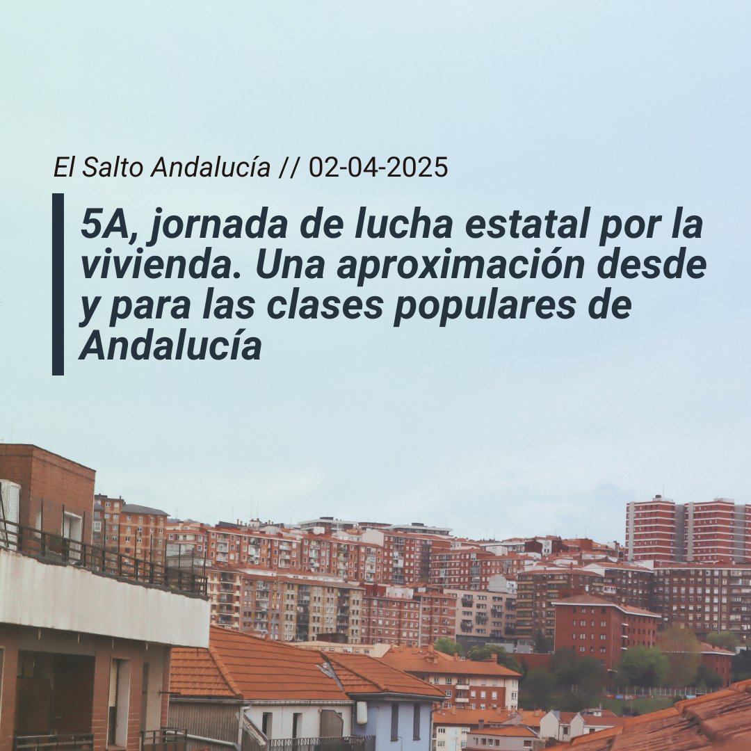 👥Las movilizaciones de ayer muestran la fuerza acumulada contra el negocio de la vivienda a partir de la autoorganización y la lucha de la clase trabajadora.

📝Compartimos tres textos escritos estos días por militantes de Anticapitalistas y del movimiento por la vivienda 🧵⬇️