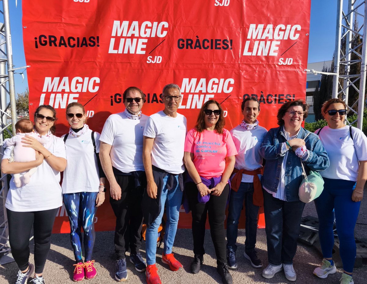 imasmallorca's tweet photo. 🏃🏃🏻♀️ Sumam quilòmetres de solidaritat a favor de projectes socials de la Fundació #SantJoandeDéu destinats a les persones més vulnerables.
🏁 L'equip directiu de l'IMAS ha participat avui a la 9a edició de la #MagicLineSJD que repeteix èxit de convocatòria. Som #magicliners💪 https://t.co/5ExHwIUdPy