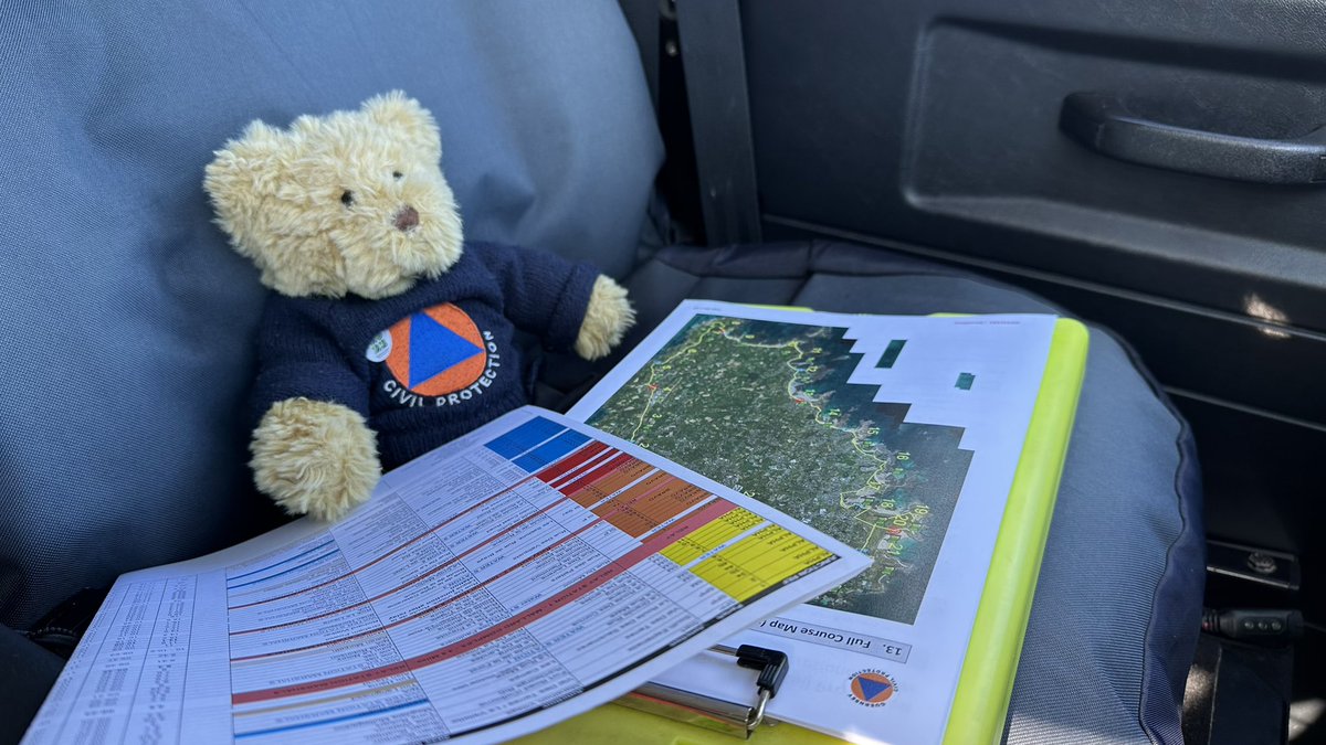 Very important job post hibernation!  I’m navigating for The Boss for the #GuernseyMarathon. He’d never know where to go without me!