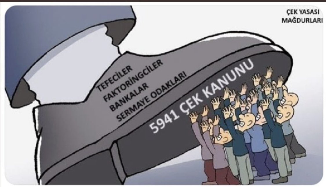 <a href="/avidrissahin/">Av. İdris Şahin</a> Sözleşmeden doğan yükümlülüğü yerine getirememenin cezası özgürlük kısıtlayıcı olamaz.Bunu biz değil ANAYASA söylüyor

İflas eden binlerce #çekmağduru esnafı yeniden ekonomiye kazandırmak için çek yasasında düzenleme talep ediyoruz.

#CEKEHAPİSCEZASIKALKSIN 
 
<a href="/avidrissahin/">Av. İdris Şahin</a>