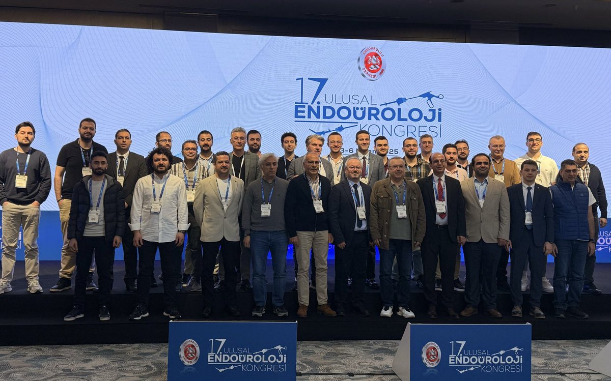 📍 17. Ulusal Endoüroloji Kongresi, Antalya’da bilimsel ve mesleki açıdan dopdolu geçen oturumlarla başarıyla tamamlandı!
<a href="/EndourolojiDer/">Endoüroloji Derneği</a> 
#Teşekkürler #Üroloji #BilimleBirlikte #Antalya