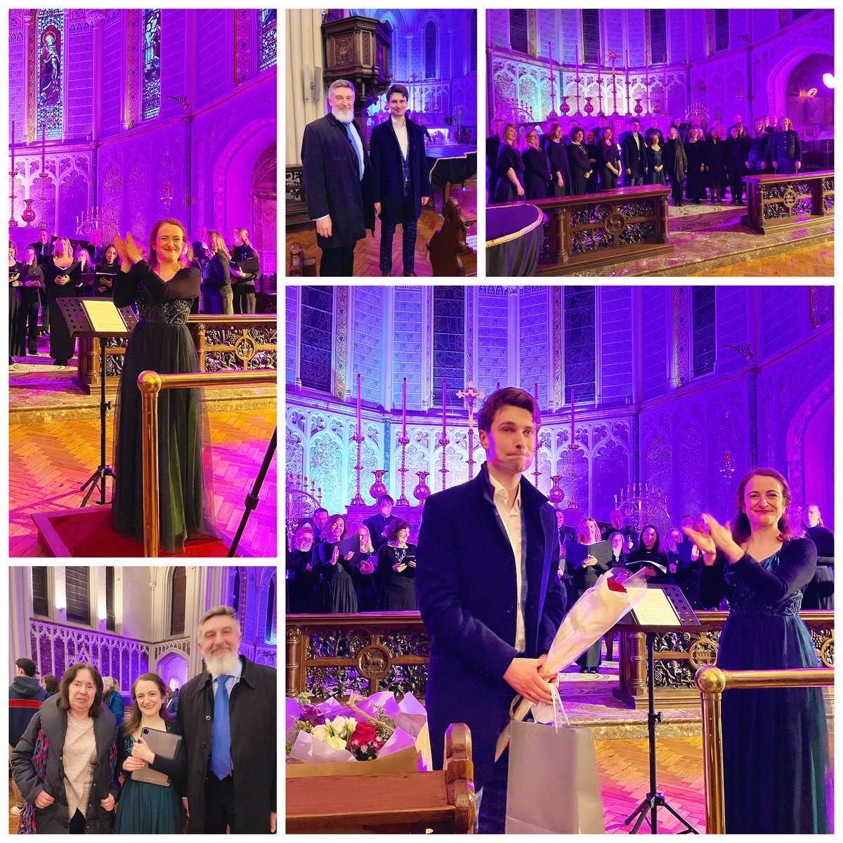 michalski_artur's tweet photo. The moving and magnificent world premiere of Michał Ziólkowski’s composition To a Child Dancing Upon the Shore - beautifully performed by Cuore Chamber Choir under the baton of Amy Ryan at the Saint Mary’s Church in Dublin. https://t.co/pYkebbcLf6