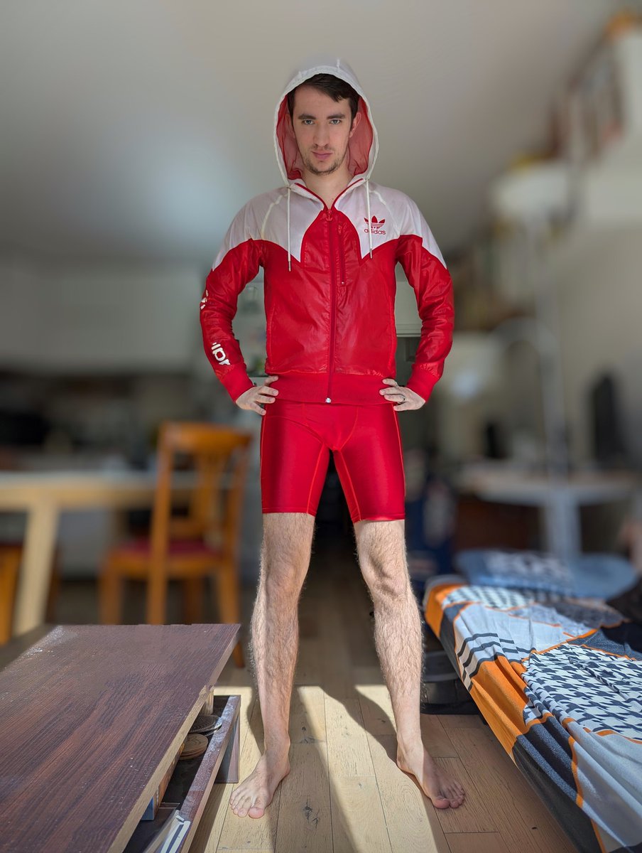 Sunday morning nylon and lycra outfit 😈