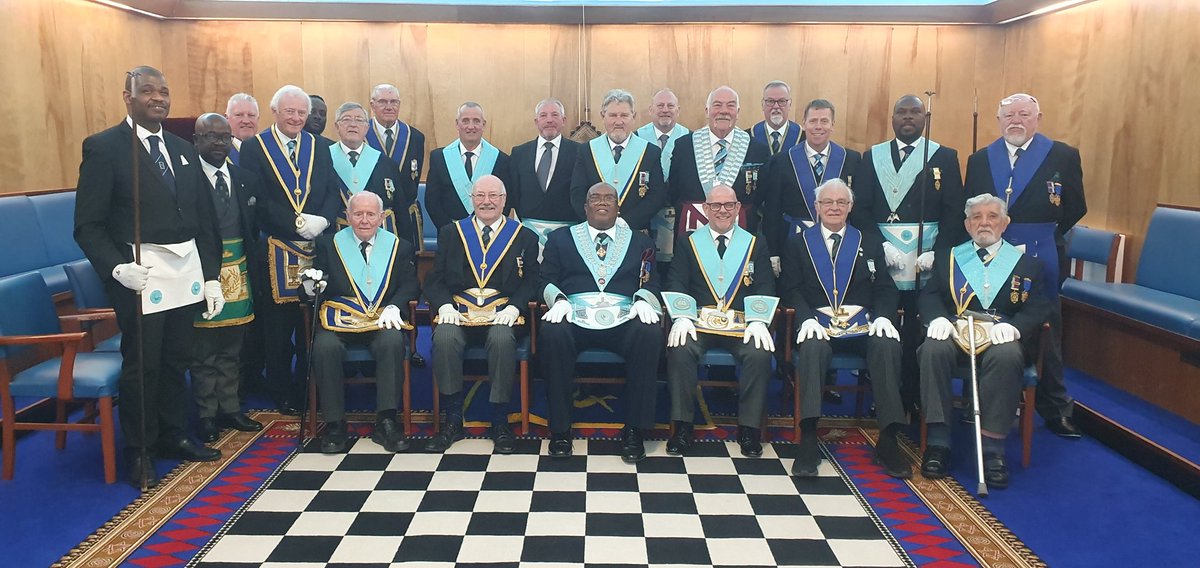 A couple of photos from the Thistle Lodge No5064 meeting last night. I was our WM last meeting as Worshipful Master. He will be installing his successor at our October meeting. A great night and a great Masonic Season. <a href="/WorcsMasons/">Worcestershire Freemasons</a> <a href="/UGLE_GrandLodge/">United Grand Lodge of England</a>