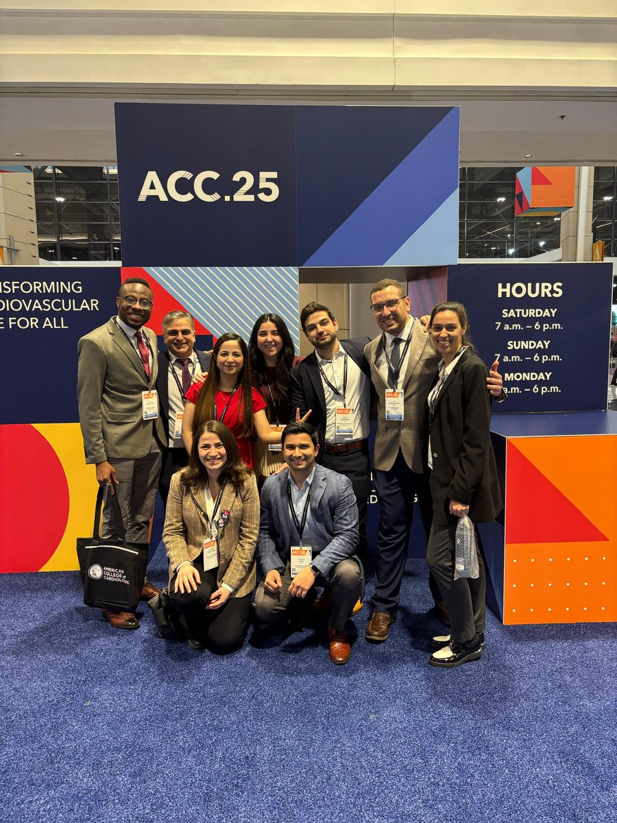 Claudia Georges (@georgesclaudia) on Twitter photo I enjoyed last weekend with MedStar Health Baltimore team at #ACC25. We learned a lot and met the best and greatest in the world of Cardiology🫀
Can’t wait for #ACC26!
#wic #womenincardiology #acc25 #cardiology #internalmedicine <a href="/WomenAs1/">Women As One</a> <a href="/ACCinTouch/">American College of Cardiology</a> <a href="/MHIM_Baltimore/">MedStar Health Internal Medicine Residency Program</a> I enjoyed last weekend with MedStar Health Baltimore team at #ACC25. We learned a lot and met the best and greatest in the world of Cardiology🫀
Can’t wait for #ACC26!
#wic #womenincardiology #acc25 #cardiology #internalmedicine <a href="/WomenAs1/">Women As One</a> <a href="/ACCinTouch/">American College of Cardiology</a> <a href="/MHIM_Baltimore/">MedStar Health Internal Medicine Residency Program</a>