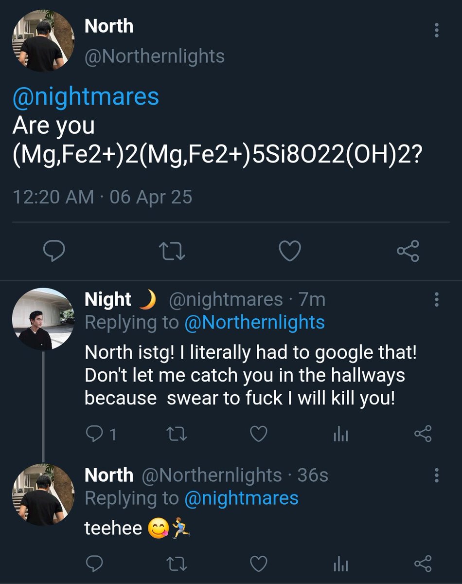 GomInieBumBum's tweet photo. North goes on Tumblr and Night is his victim.
#Geminifourth #NorthNight https://t.co/giXUOeKSqS