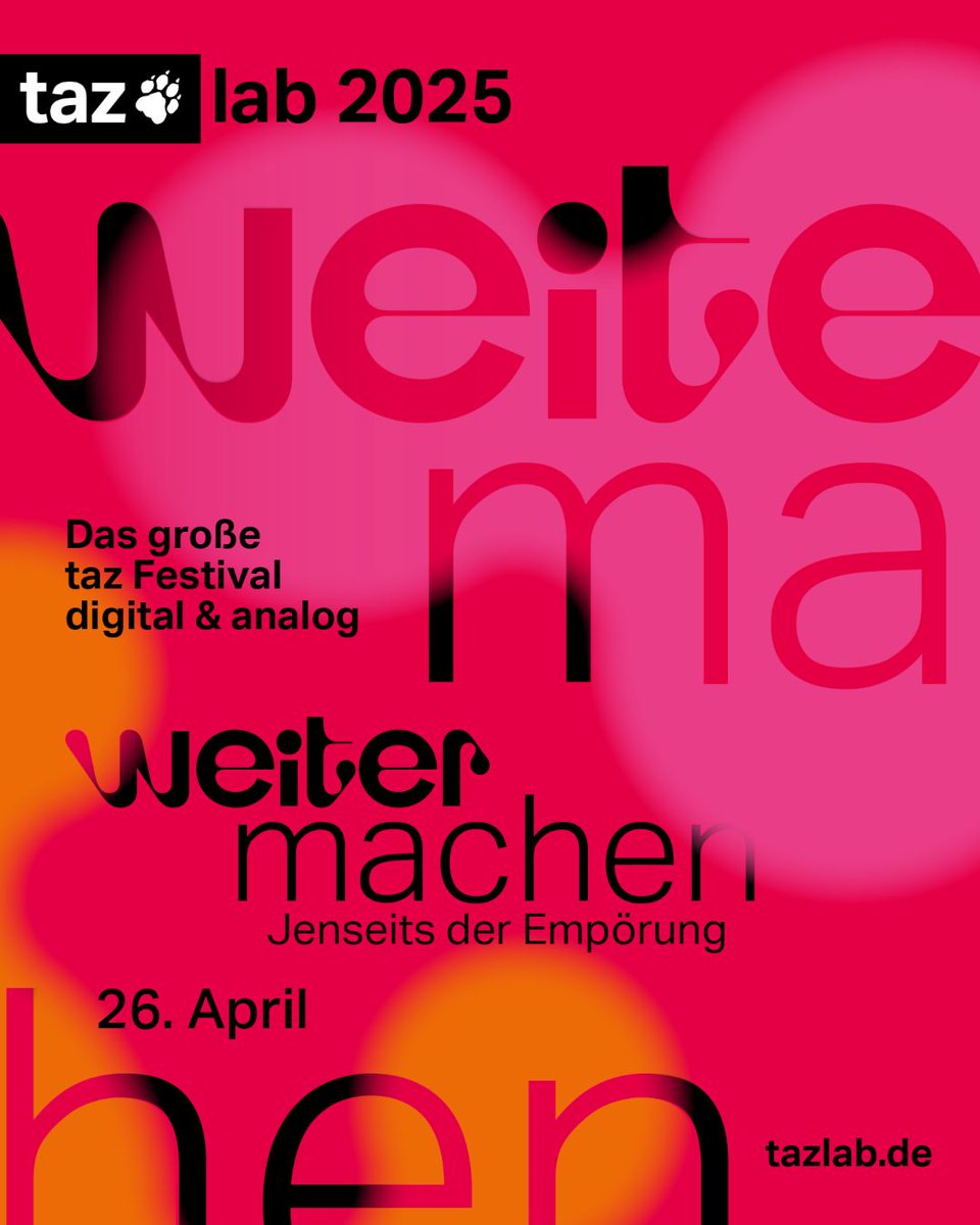 Am 26.04. findet wieder unser großer Kongress in Berlin statt - das #tazlab. Mit dabei ist das Soziologen-Duo <a href="/OzgurOzvatan/">Özgür Özvatan</a> und Daniel Kubiak mit ihrem Podcast Berlin.Ost.Migrantisch.🔥

👉 Das Programm und Tickets gibt es auf tazlab.de