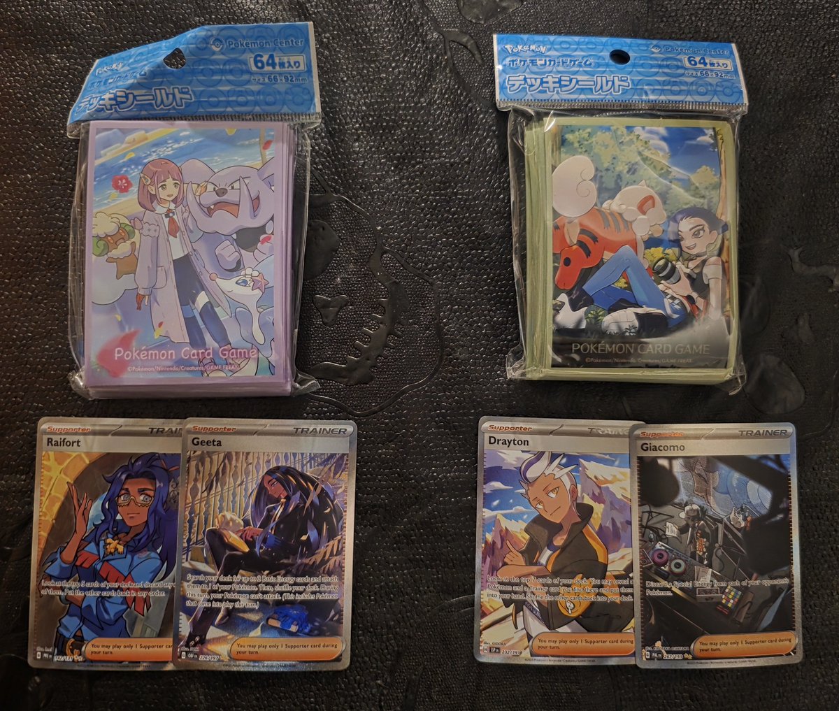 mleklaws (@mleklaws) on Twitter photo Week 12 giveaway!
This week im teaming with the one and only "club" leader <a href="/SteeloAndKri/">SteeloAndKri</a>
This giveaway wouldn't make sense if it wasn't full art trainers right?
2 winners this time!
To Enter
Follow BOTH of us
Repost &
Comment which bundle you would like if you won!
Winners Week 12 giveaway!
This week im teaming with the one and only "club" leader <a href="/SteeloAndKri/">SteeloAndKri</a>
This giveaway wouldn't make sense if it wasn't full art trainers right?
2 winners this time!
To Enter
Follow BOTH of us
Repost &
Comment which bundle you would like if you won!
Winners