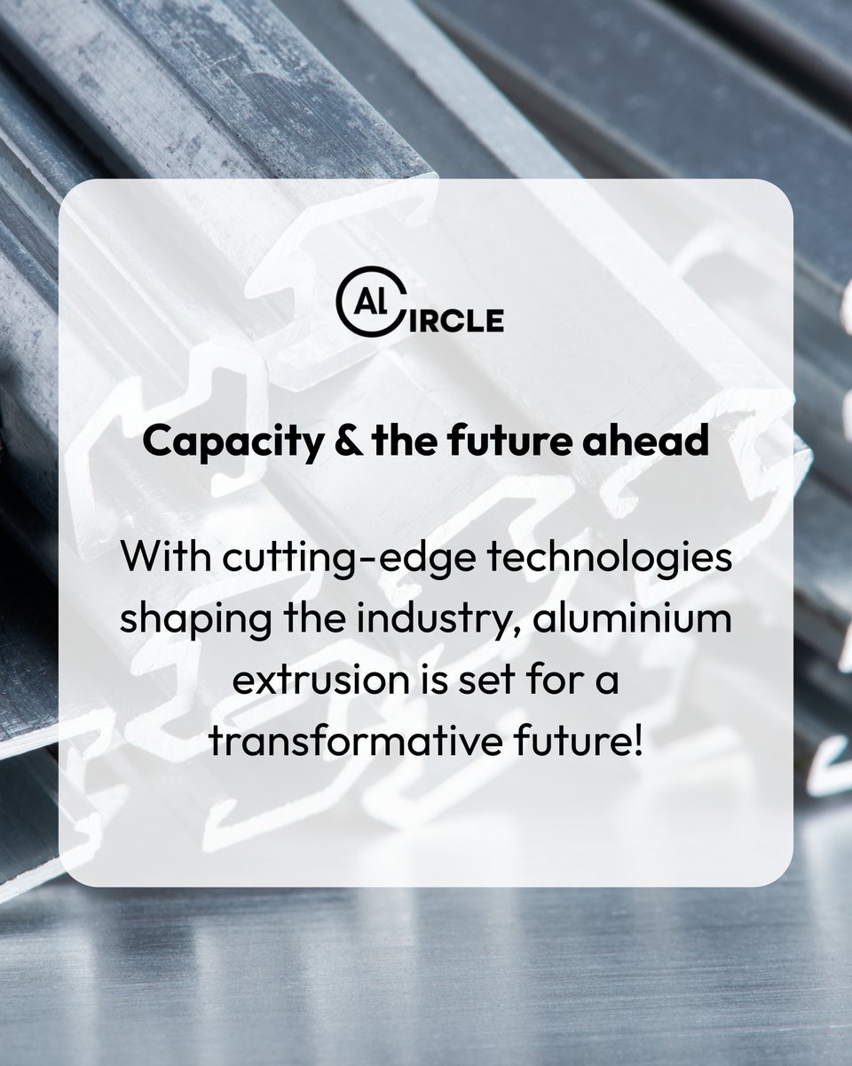 Alcircle's tweet image. To gather more details on aluminium extrusion, access our industry report and e-Magazine now! 
e-Magazine: shorturl.at/LI2cR
Report: shorturl.at/JpdbU

#aluminium #extrusion #aluminiumindustry #metalindustry #alcircle