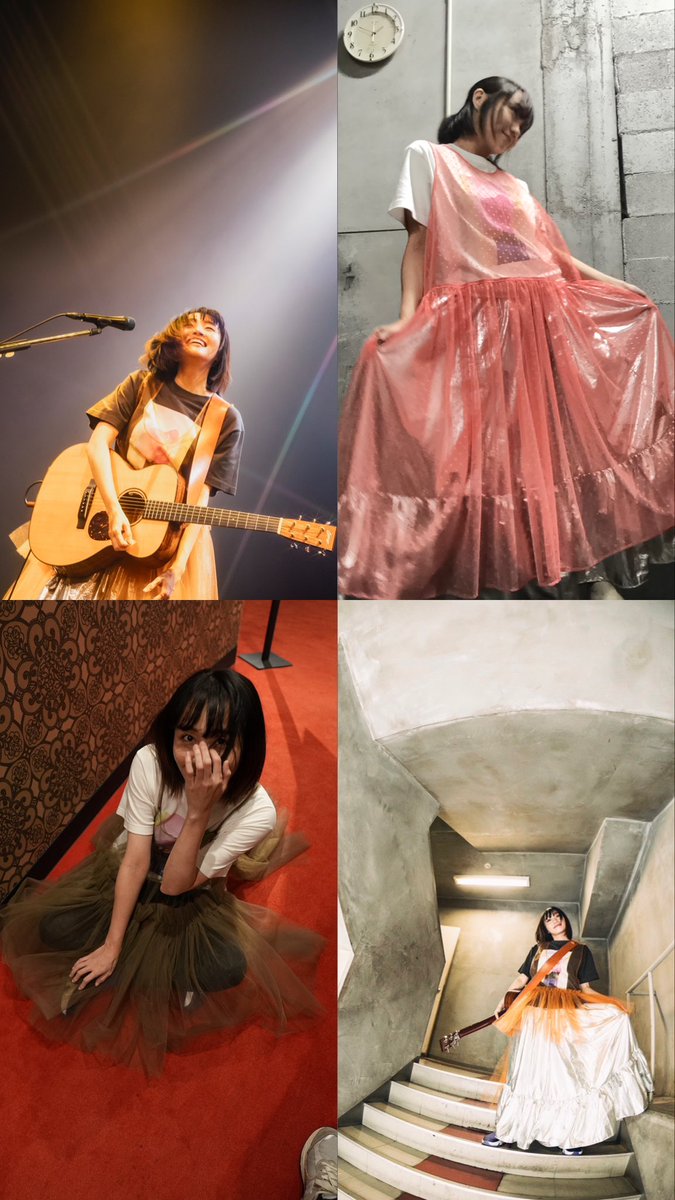 今回の弾き語りツアーの全衣装をプロデュースしてくれた@microwavehk