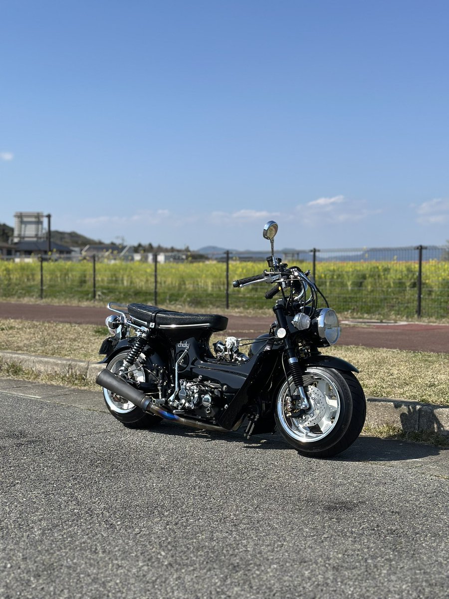 エンジン組んでからはほぼ動かしてなかったからきららの道の駅まで試走
