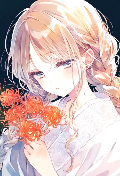 触れたら散ると識って 