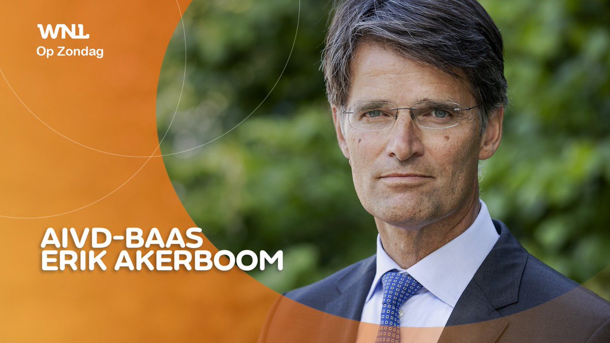 Nu bij Rick Nieman: AIVD-baas Erik Akerboom over geradicaliseerde jongeren. Internet speelt daar een steeds grotere rol in. Over een web van haat. 

<a href="/NPO1/">NPO 1</a>  #WNL #WNLopZondag <a href="/DG_Akerboom/">Erik Akerboom@DG_AIVD</a> <a href="/AIVD/">AIVD</a>