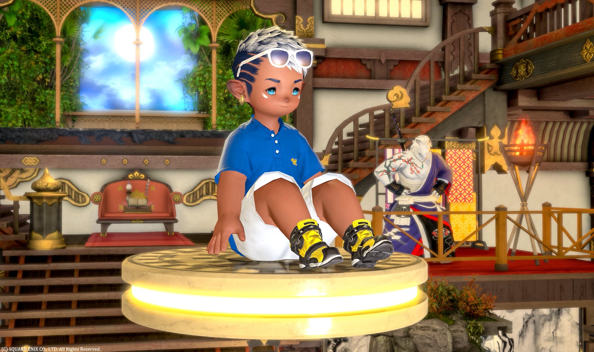 FF14 ファンフェス 韓国 14番目の星座 毛布 2024FF14韓国ファンフェス限定 14番目の星座 毛布 キャラクター