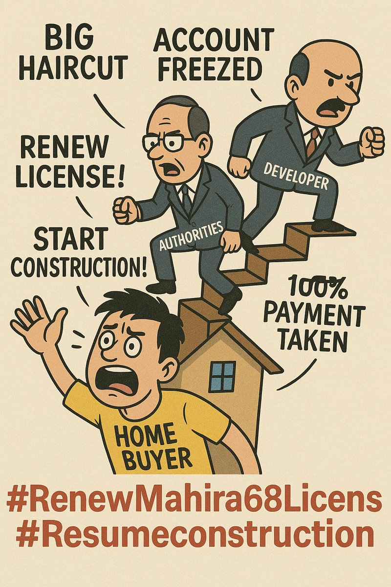 Mahira Sector 68 Gurgaon Buyers(Victims of PMAY) tweet media