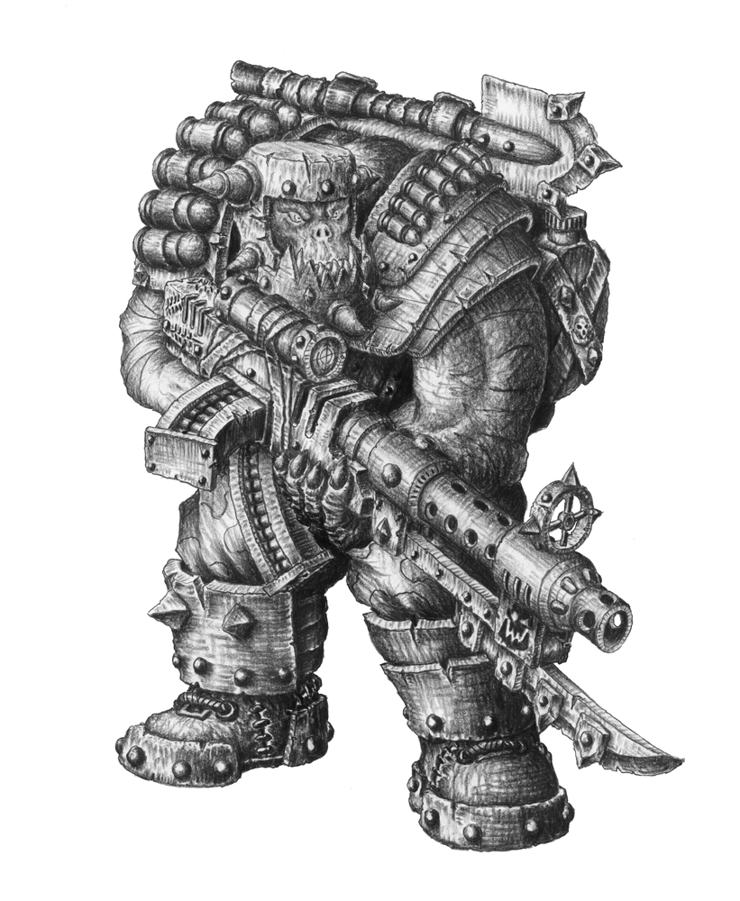 #commission
Godbrakka - Shoota Nob

#WarhammerCommunity #warhammer40000 #WarhammerArt #warhammer