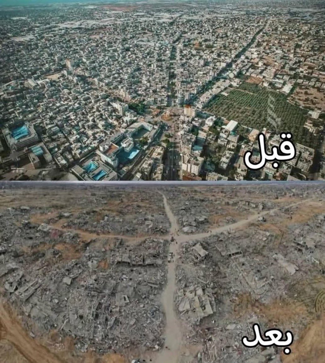 There was once a city called #Rafah …

This images should be the top story on every news channel around the world.

In #Gaza …
This is not a war.
This is a genocide &amp; warcrimes of Israeli terrorists .

#FreePalestine
#GazaGenocide‌
#IsraeliWarCrimes 
#IsraelTerroristState