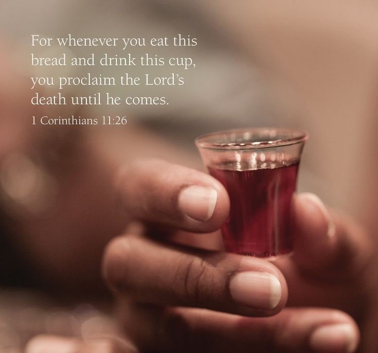 It’s Holy communion Sunday at church today 
Cc <a href="/watotochurch/">Watoto Church</a> 
#TheSupremacyOfChrist