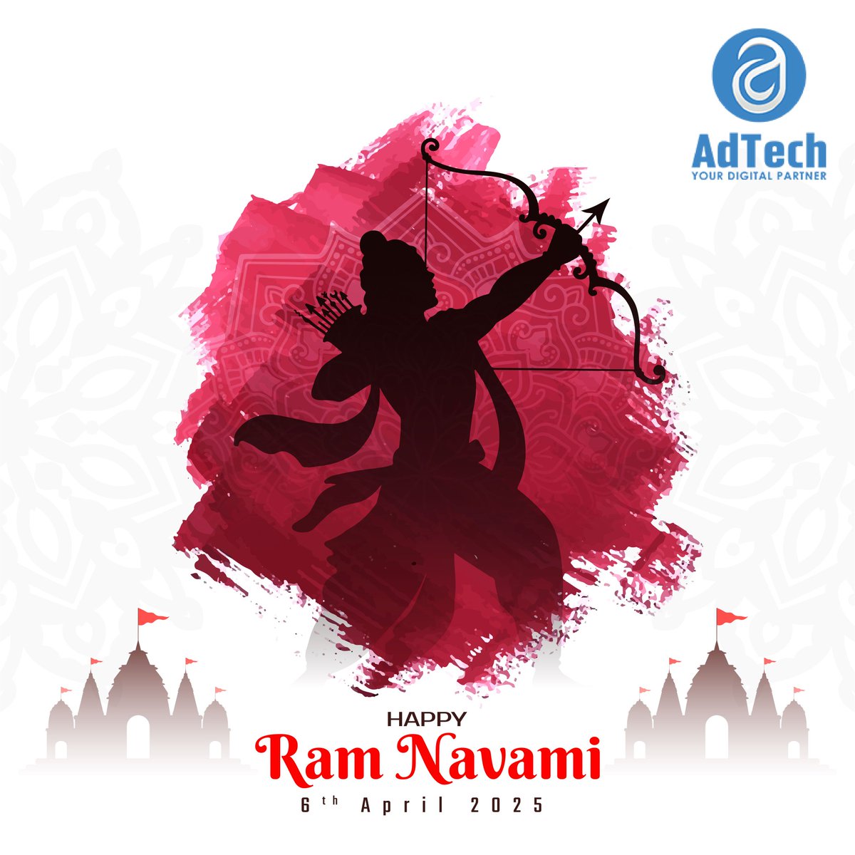 🌸 Happy Śrī Rāma Navamī 🌸
May truth, strength, and serenity guide your path. 
#RamaNavami #JaiShriRam