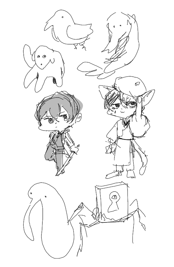 basinine_'s tweet image. more magma doodles (🪝🔮🦷🪶 edition)

#lcb61