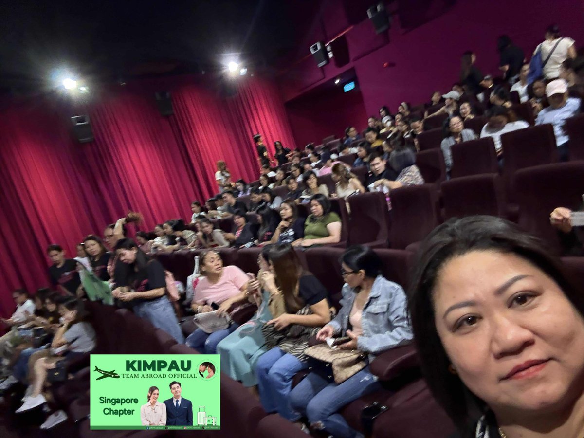 emilyjames73440's tweet photo. Grabi puno ang GV Plaza Singapura!! Maraming salamat sa ating mga kababayan sa Singapore nanuod ng  My Love Will Make You Dissappear 
@prinsesachinita
@mepauloavelino 
@StarCinema https://t.co/SVZ3hUzf6I