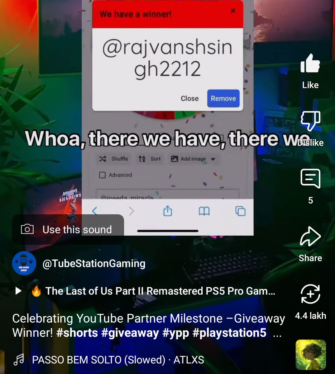 Ghost25794871's tweet photo. "Big W! Just won this awesome prize from [Tube station gaming ]’s giveaway! So stoked—thanks for the love! 🎉 #GiveawayWinner #ThankYou"
#PlayStation https://t.co/ptNA8bhBOq