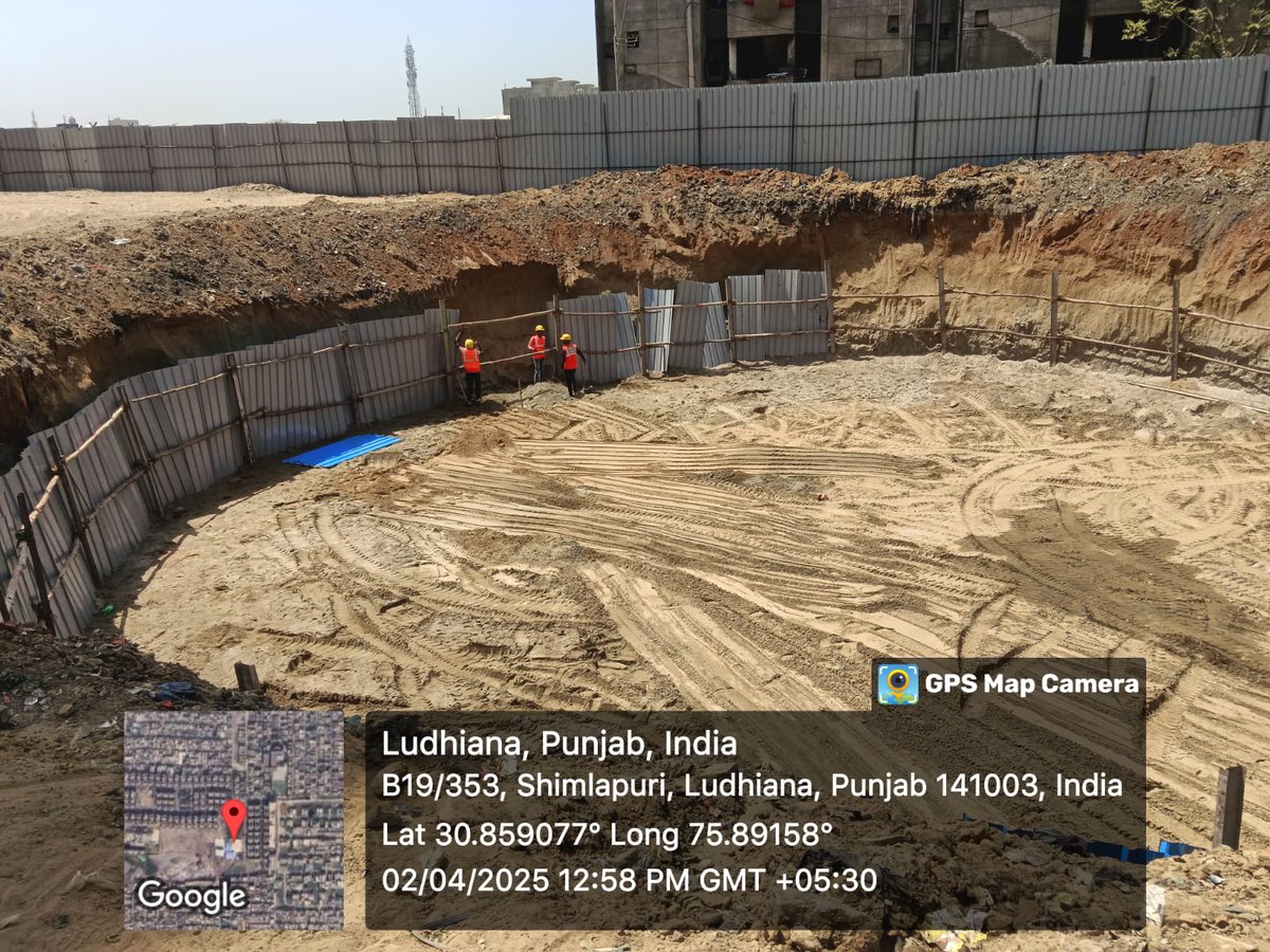LudhianaSWSP's tweet image. Steady progress on OHSR construction across Ludhiana!
Under PIU &amp;amp; IVA&apos;s supervision, 14 sites barricaded, 4 excavated, and foundation works in full swing. PCC laid at Focal point, steel binding at Children Park!
#LudhianaDevelopment #PMIDC #WorldBank @mcldhofficial
