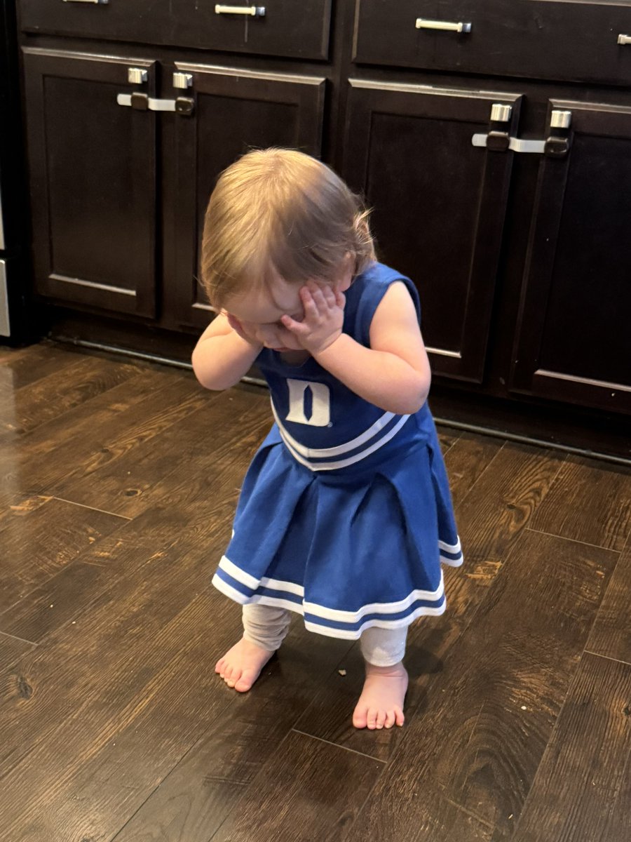 katrobertson's tweet photo. I’m proud of this whole team, season, plan, etc. I love you @DukeMBB forever and always. my niece gets the vibe tonight though https://t.co/2BSSpNb5fw