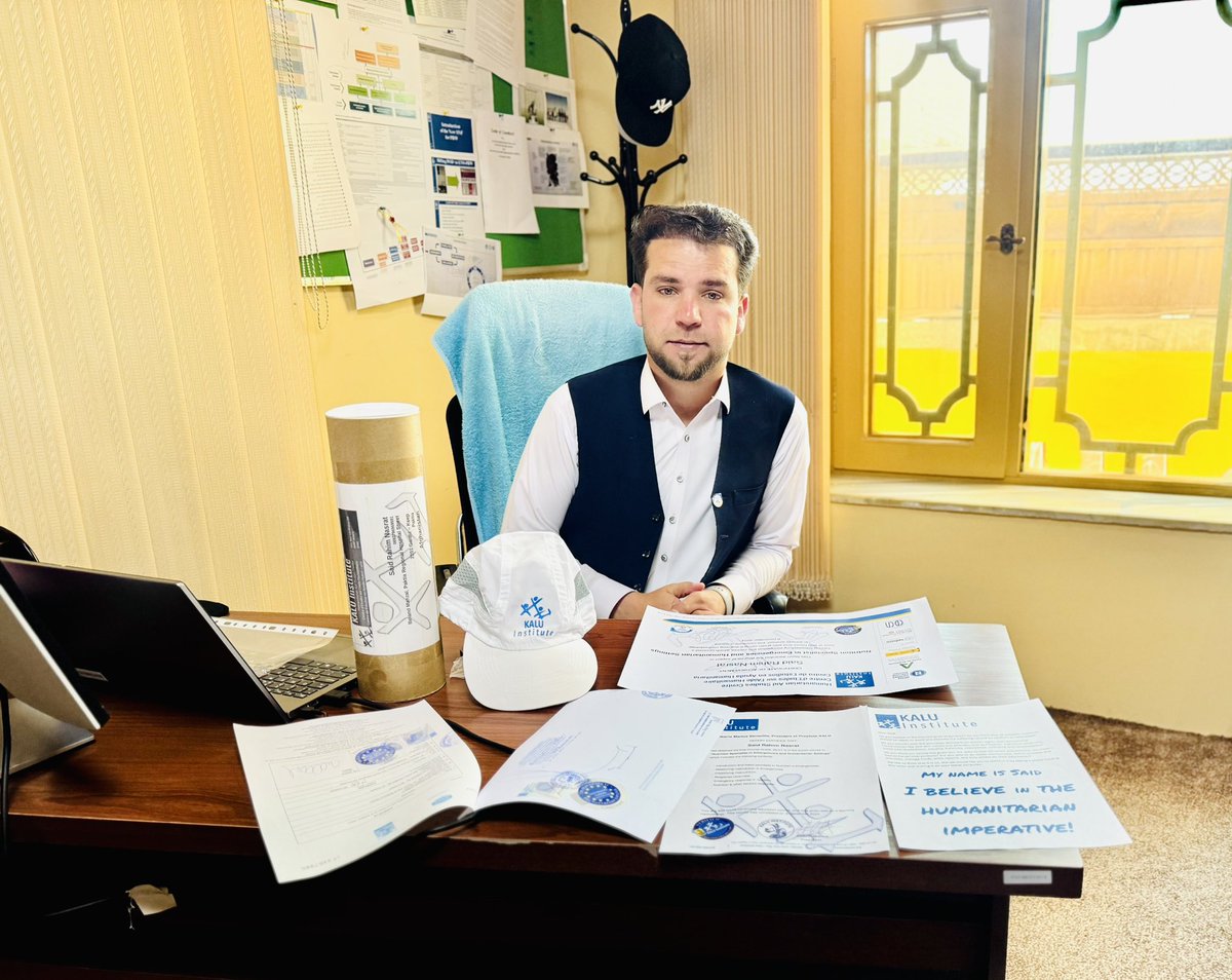 SayedrahimNasr1's tweet image. Alhamdulillah!
Finally, I have received all my documents related to my Nutrition Specialist in Emergency and Humanitarian Settings from KALU Institute of Humanitarian Aid Studies Center.

#NutritionSpecialist #HumanitarianAid #KALUInstitute #ProudMoment #Alhamdulillah #Spain