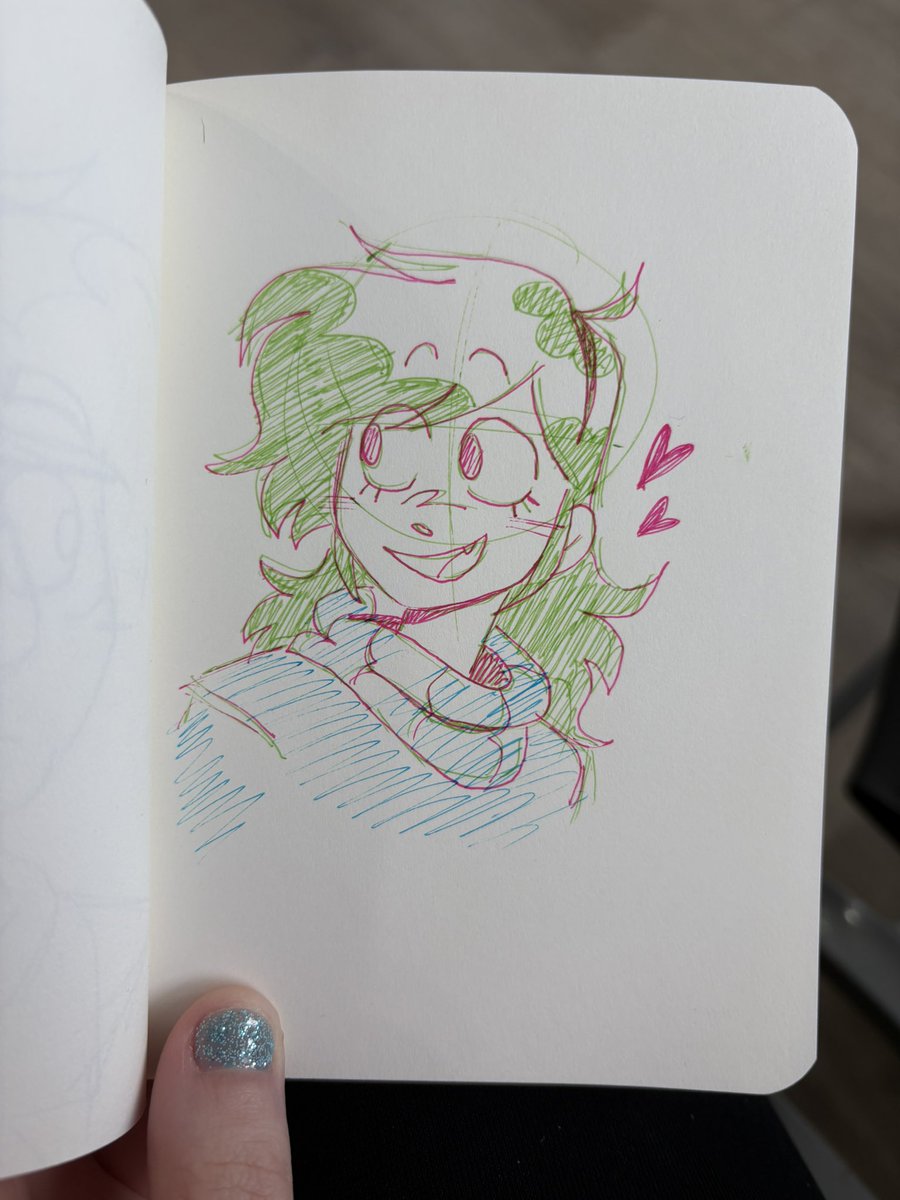 <a href="/triciaofsteel/">Tricia/Mabel!! 🍓💫</a> just about as enthralled with gravity falls as usual. so good! i did a mabel doodle earlier!!!!