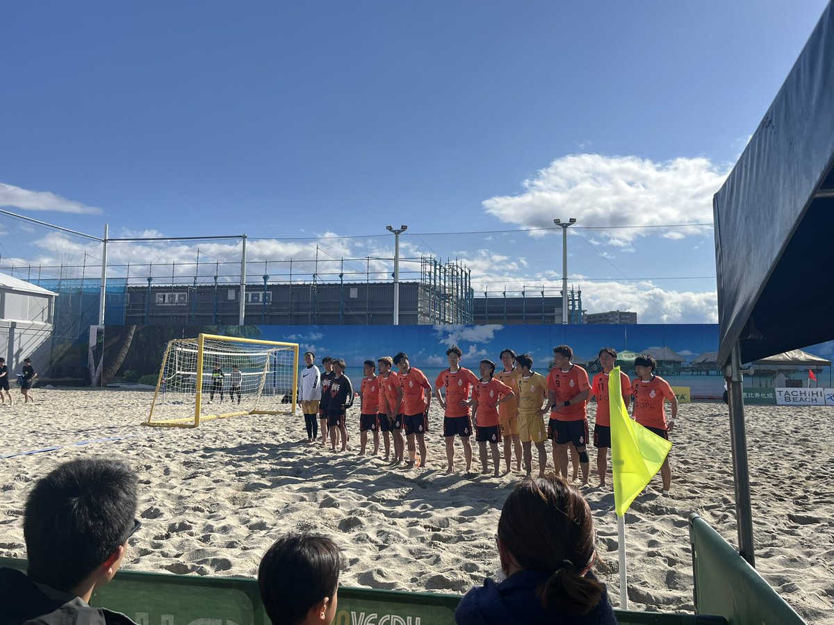 chanyae's tweet photo. タチヒビーチで
初ビーチサッカー観戦⛱️⚽️
東京ヴェルディvs レーヴェ横浜
迫力すごい。
楽しかった✨ https://t.co/3q4rda0lGB