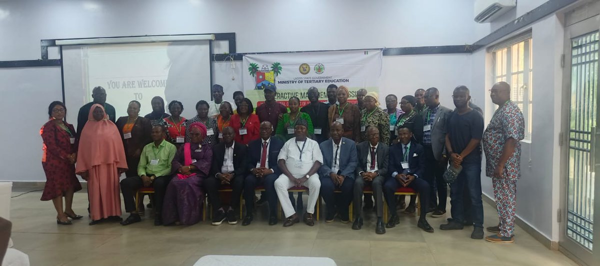 LAGOS CHARTS FUTURE DIGITAL FOR TERTIARY INSTITUTIONS AT ANNUAL RETREAT...
facebook.com/share/p/19vBgi…