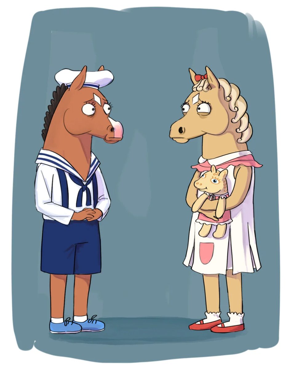 auntyjessy9's tweet image. #BoJackHorseman
