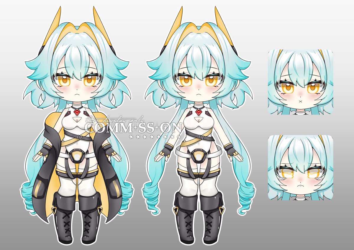 🌟CHIBI VTUBER MODEL ART RAFFLE🌟

🏆: 1 winner (skeb)

RULES:
📌Follow me
💕Like
🔁RT this post
💬Reply with your OC!

ends on April 12th💫

It's also available on my Vgen ($200 usd)
in case anyone is interested! Good luck
everyone!
#Vtuber #VGen #ENVtuber #artgiveaway