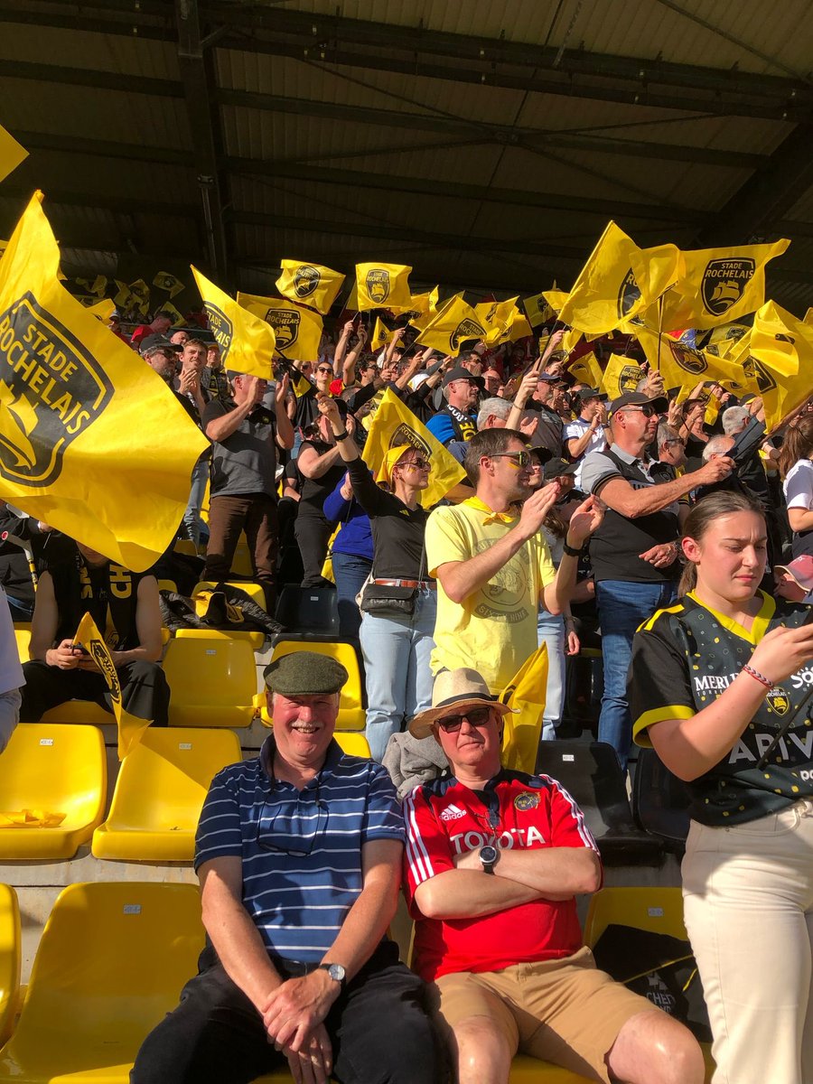 Unbelievable noise before game, great respect and friendship after wards.