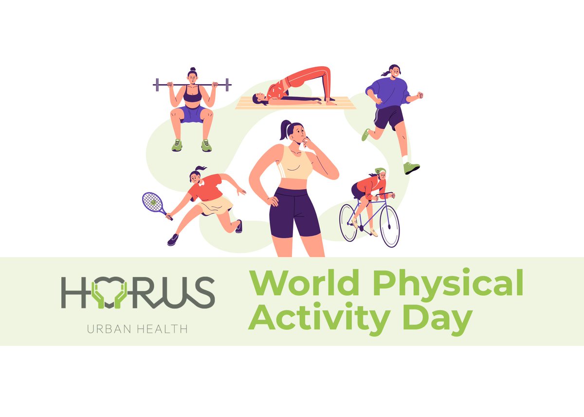 🚴‍♀️ On #WorldPhysicalActivityDay, we’re reminded of the importance of staying active for better #health ❤️‍🩹 However, not everyone has equal access to bike lanes, sidewalks, or parks that encourage physical activity 🌳

🏙️ At #HORUS, we want cities to prioritize health for all 🫂