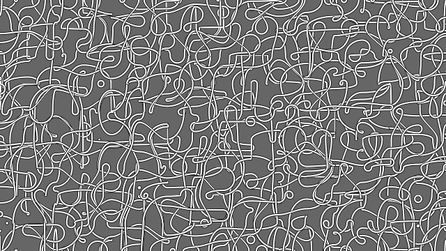 FabriceNEYRET's tweet image. Entanglement / Scribbles (pseudo-truchet of cells edge-connected by 4 random plugs). Click to see the tiling.
shadertoy.com/view/lXGyRR #shadertoy