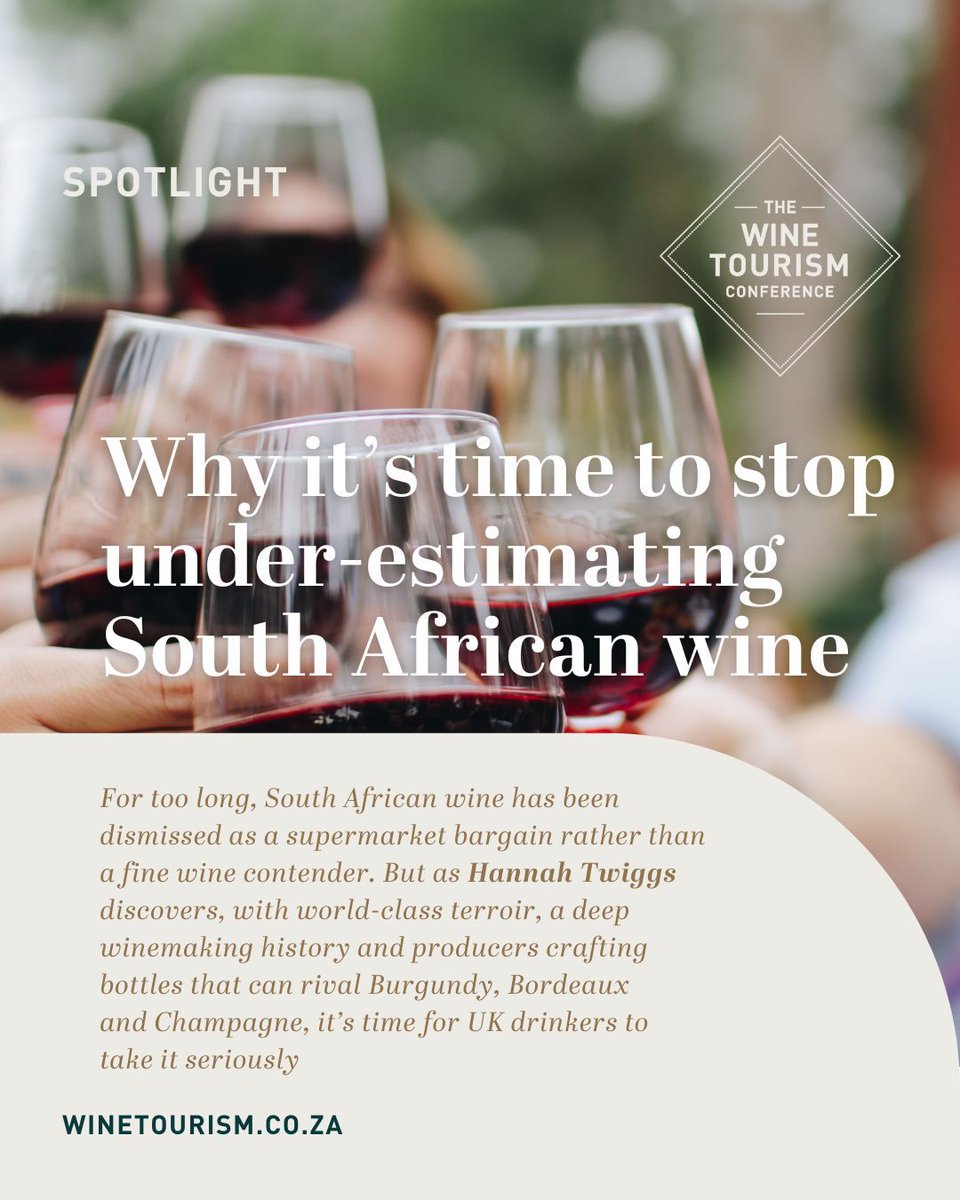 🍇 Is South African wine finally getting the recognition it deserves?
An article from Independent.co.uk explores how SA wines are shedding their "budget" label &amp; gaining recognition among the world’s finest.
independent.co.uk/wine/south-afr… 

Have you noticed this shift?