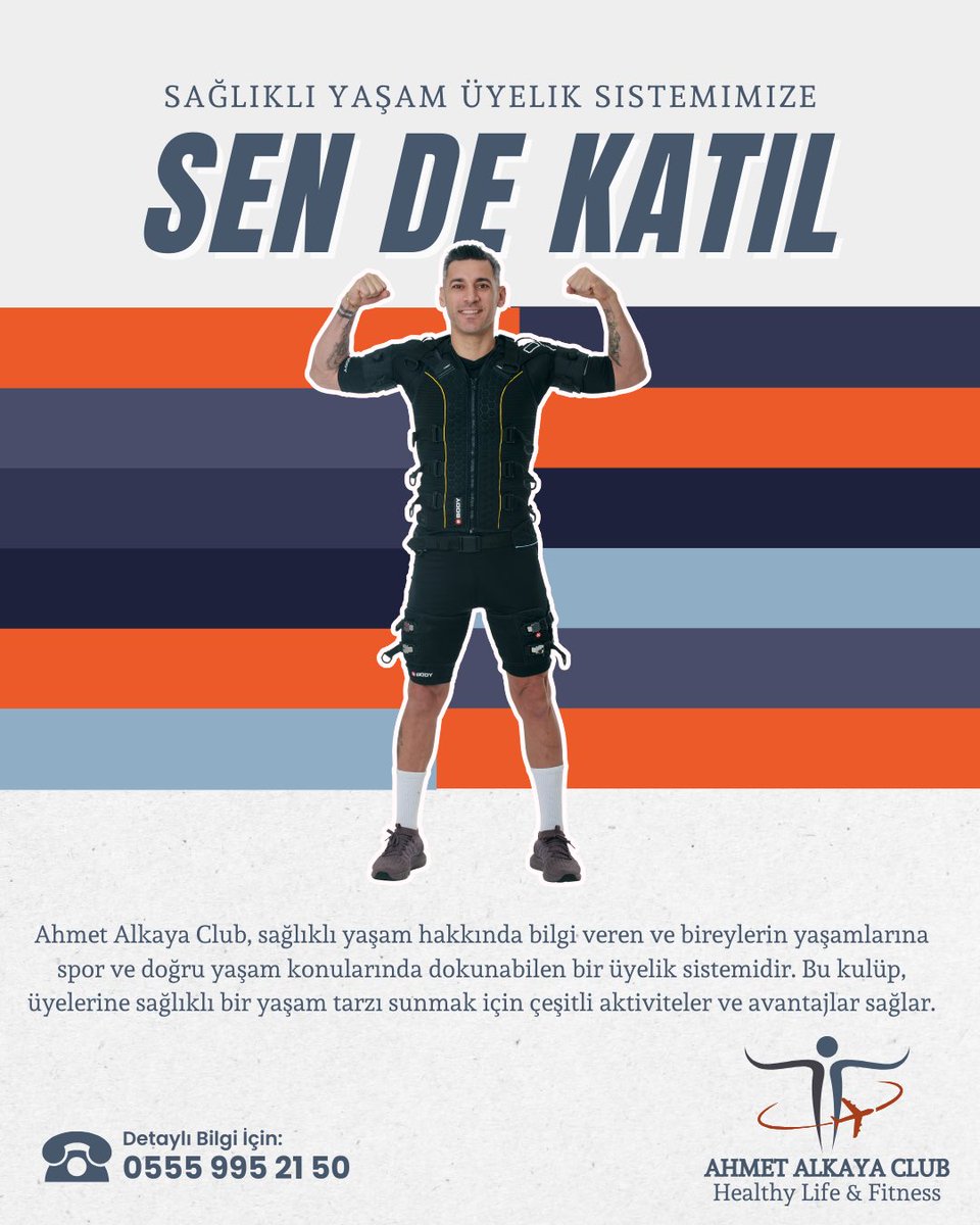 ahmet5alkaya's tweet photo. 🔥💪🏻Sağlıklı Yaşam Üyelik Sistemimiz Ahmet Alkaya Club’a sen de katıl!
#AhmetAlkaya #xbodytraining #ems #xbody #zayıflama #kiloverme #fitness #yağyakma https://t.co/0YAqHAJCS3