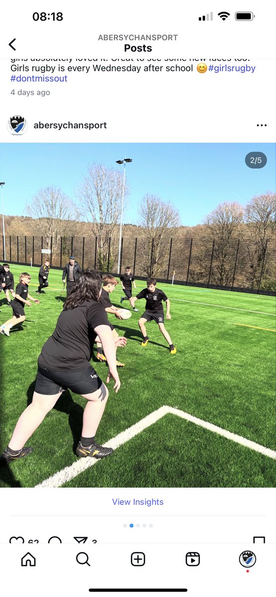 Great to see the facilities in use last Wednesday, netball fixtures and year 8 rugby 7’s after school plus plenty of use throughout the day! #abersport