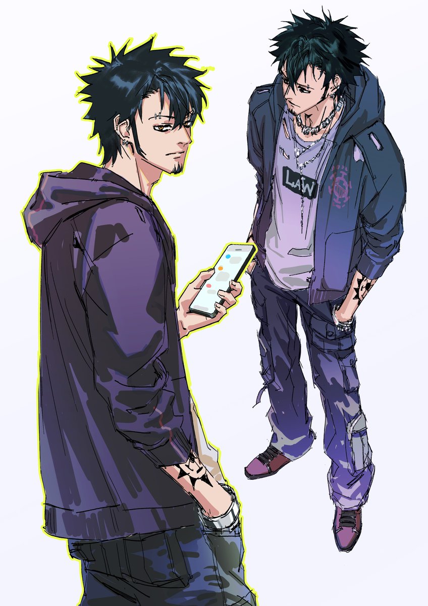 Qinyu0314's tweet photo. #trafalgarlaw  衣服抄的秀场 https://t.co/Gk4pXhfMH1